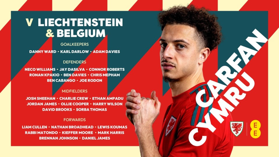 威尔士队备战卢森堡队，球员状态积极的简单介绍